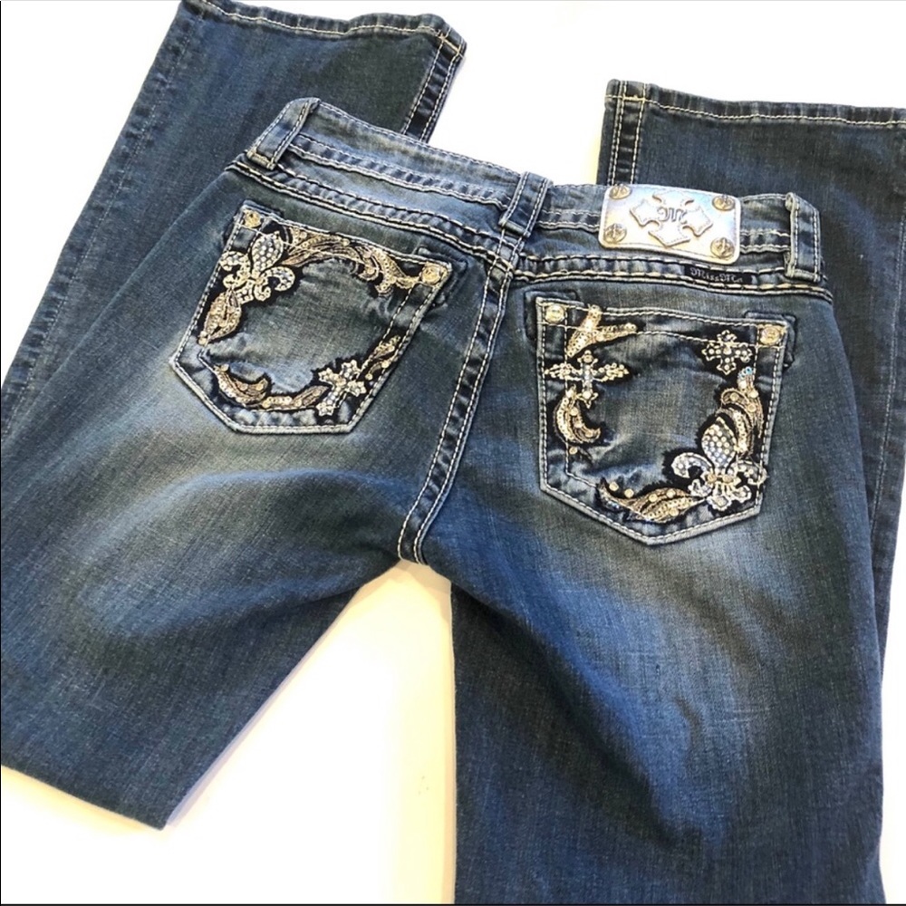 Miss Me Signature Boot Jeans Size 27